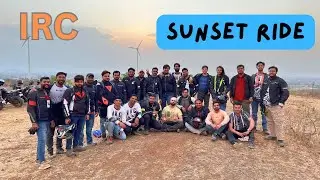 Sunday sunset ride with (IRC) indore riders club
