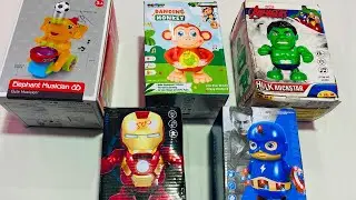 2026 New Toy Collection Majeedaar! Elephant Musician vs Dancing Monkey vs Avengers Superheroes!