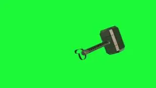 Thor Hamer Green Screen Effect