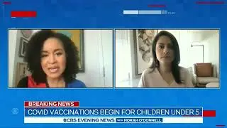 CBS National News Interviews Allied Pediatrics Huntington Patient for COVID Vaccine for Kids under 5