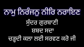 ਨਾਮ ਨਿਰੰਜਨ ਨੀਰਿ ਨਰਾਇਣ || ਸੁੰਦਰ ਗੁਰਬਾਣੀ ਸਬਦ ||  Naam niranjan neer narayan || #banidhurdargah