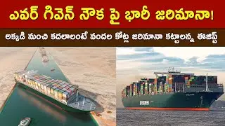 Egypt Govt Imposed Fine on Ever Given Ship | Huge Fine on Ever Given Ship | Nani Reel Icon