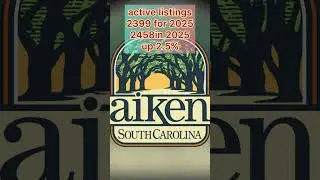 Aiken housing market this year #aiken #realestate #sellyourhome