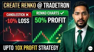Create Renko Chart & Candle Strategy on Tradetron | No Coding Required | Step-by-Step Complete Guide