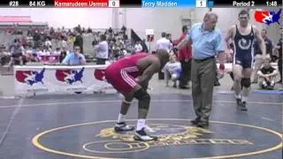 FS Qualifier 84 KG: Kamarudeen Usman vs. Terry Madden Champ. Round 2
