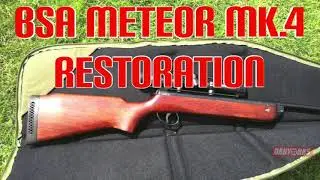 BSA Super Meteor .22 Air Rifle Restoration