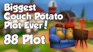 Wizard101: The Biggest Couch Potato Farm Ever! (Single 88 Plot)