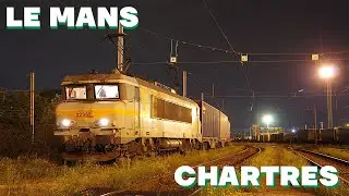 Cabride entre LE MANS et CHARTRES en BB 22200 &agrave; 120km/h