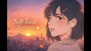 Soft Focus Morning ☕ | Calm Lofi & Jazz for Coffee, Work & Gentle Focus　｜コーヒーと始める静かな朝｜