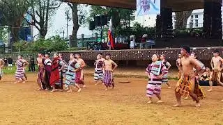 Benguet State University Highland Cultural Dance Group presents during the Baguio Gong Festival 2025
