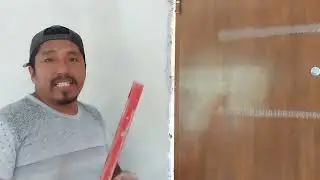 como  amurar una puerta