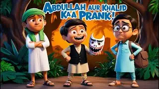 Abdullah Or Khalid Ka Prank | New Cartoon Episode | 3D Animation Cartoon | Islamic Kids Official