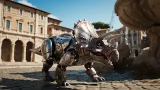 Robotic mini dinosaurs in Europe | AI edition