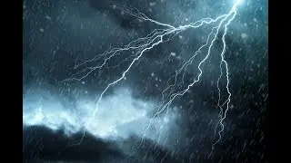 🎧 | ECRAN NOIR |  Bruit de la Pluie, de l' Orage Pour se D&eacute;tendre et s'Endormir Profond&eacute;ment