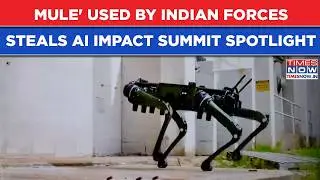 Indian Armed Forces Use This Robot MULE That Turned AI Impact Summit Showstopper: Watch