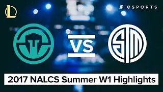 HIGHLIGHTS: Immortals vs Team Solo Mid (2017 NA LCS Summer)