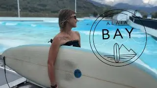 ALAIA BAY: surfing the Swiss Alps!