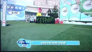 Being made to dance Techno on Soccer Am