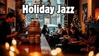 Instrumental Holiday Jazz ☕ Warm Mug & Fireplace Piano for Cozy Holiday Nights