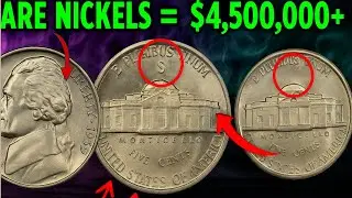 🔥Top 10 Most Valuable War Nickels Worth Over $100,000 | Rare Coins That Can Make You Rich! #trending