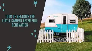 Video Tour of Beatrice my 1969 vintage camper after full renovation
