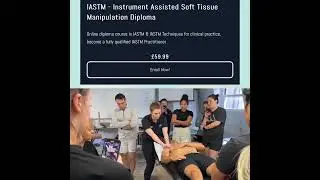 Learn #IASTM Either online or via our face-to-face training course #massage #softtissuetherapy