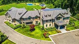 New York State Mansion for $ 12,950,000. Tour of the deluxe house.