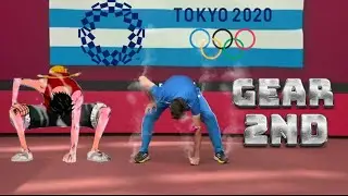 Athlete Imitates Luffy's Gear Second Pose At The Olympic Games