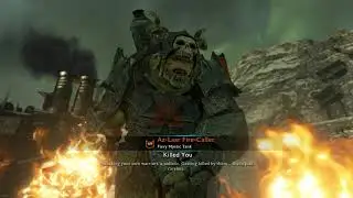 Shadow of War - Death of Az-Laar Fire-Caller (Project IOR) 2K/60FPS