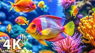 The Best 4K Aquarium &ndash; Soothing Jellyfish & Reef Fish with Sleep Music