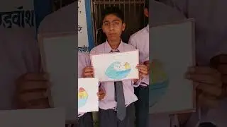 world Tsunami awareness day posters #shorts #painting #drawing #Tsunami #TasunamiAwarenessDay