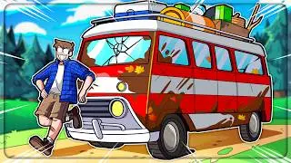 This game is about driving a van