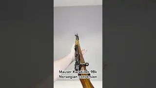 1939 Mauser Kar98k, converted for use by the Norwegian Army post-war