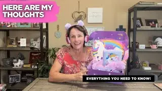 Tacobear Unicorn Gift Set Review | Diary, Headphones, Water Bottle & More!