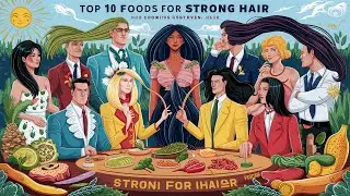 Prevent Hair Loss: Top 10 Foods for Strong Hair 💕