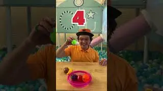 🍌 Let&rsquo;s Learn Numbers Using Tasty Fruits #shorts #learningthroughplay