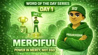 Day 1 &ndash; MERCIFUL | MISSION: Word of the Day Series