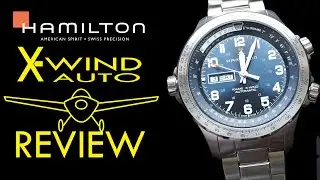 *REVIEW* Hamilton Khaki X-Wind H77765141 Automatic Day/Date Pilot Watch