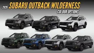 2026 Subaru Outback Wilderness - Color Options - Images | AUTOBICS