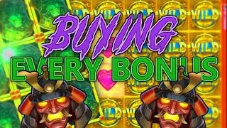 BUYING EVERY BONUS ON PUSH GAMING HUGE BIG BAMBOO WIN
