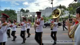 Change Of Guards Singapore 6 December 2015 SAF BAND