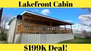 Affordable Montana Lakefront Cabin | $199K Retreat!