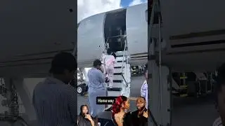 Davido and Chioma Head Back to Atlanta After Their Big Miami Wedding #chivido25 #shorts #davido #yt