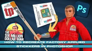 How to recreate factory applied stickers - Toy Polloi Two
