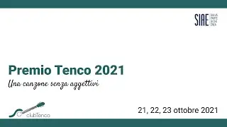 SIAE @Premio Tenco 2021