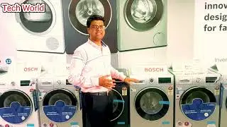 BOSCH 8 KG FRONT LOAD WASHING MACHINE | BOSCH FABRIC CARE INTELIGENCE TECHNOLOGY SPA-AAAAA TREATMENT