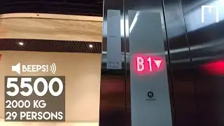 Schindler 5500 Elevators at Pakuwon Mall Surabaya