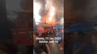 Ada Ledakan di kebakaran Daerah Minangkabau, Jakarta Selatan, sekitar jam 16.