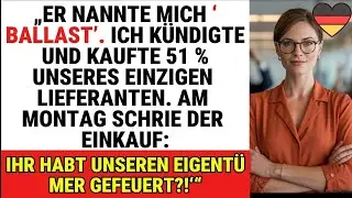 Sie nannten sie „totes Gewicht“ – sie kaufte still und leise die Firma, die ihre Fabrik belieferte