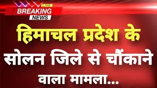 हिमाचल प्रदेश के सोलन से चौंकाने वाला मामला || Solan News || Himachal Breaking News ||